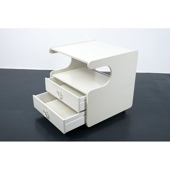 Image 1 of Comodino vintage in plastica stile Space Age, Italia 1970