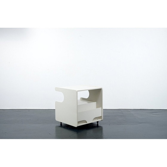 Image 1 of Comodino vintage in plastica stile Space Age, Italia 1970