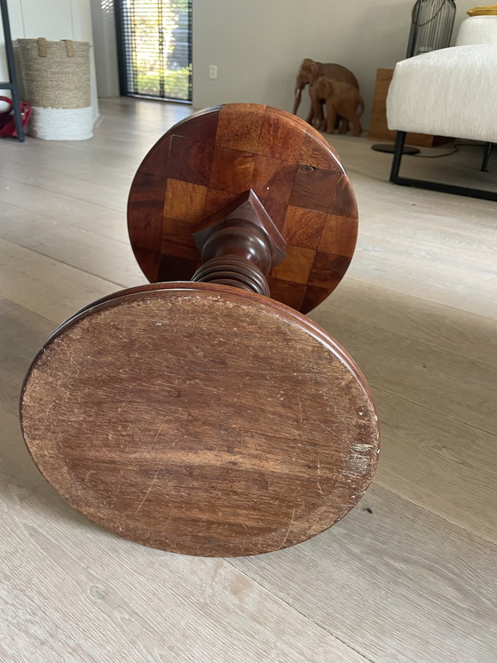 Image 1 of Antique Wooden Sidetable