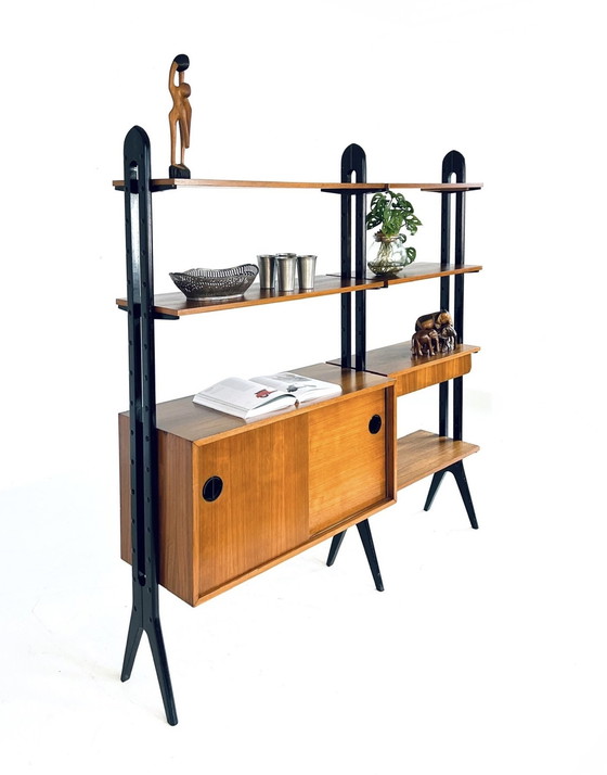 Image 1 of Vintage Freestanding Modular Wall System '60