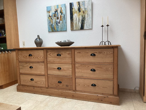 Old Pine Chest of Drawers