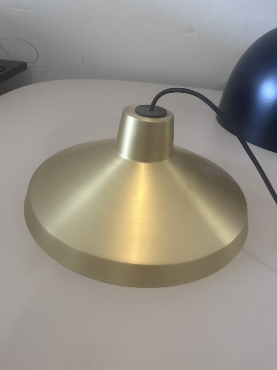 Image 1 of Northern evergreen brass lamp large