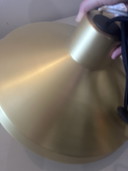 Lampada in ottone sempreverde nordico grande