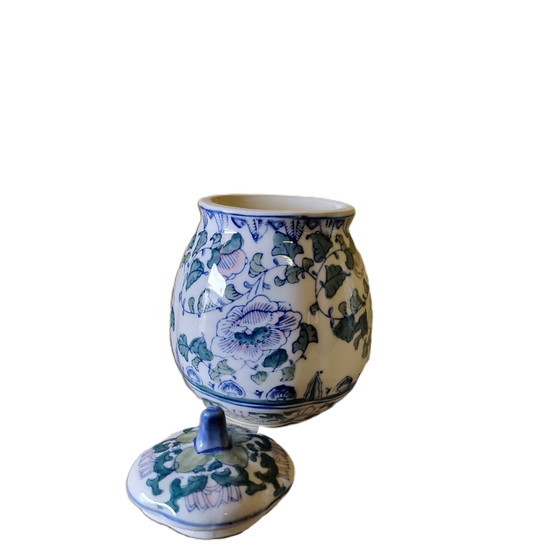 Image 1 of Unique Chinese Ginger Jar 1970s