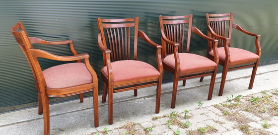 Image 1 of 4x Bannink dining room chairs