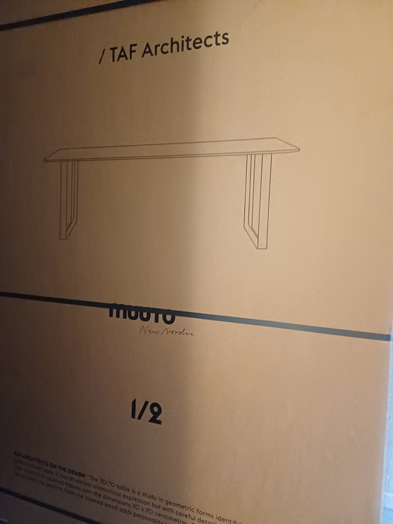 Image 1 of Muuto Dining Table With 4 Chairs