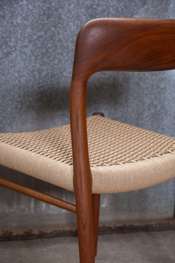 Image 1 of 1x Niels O. Møller Chair Model 75 in Teak