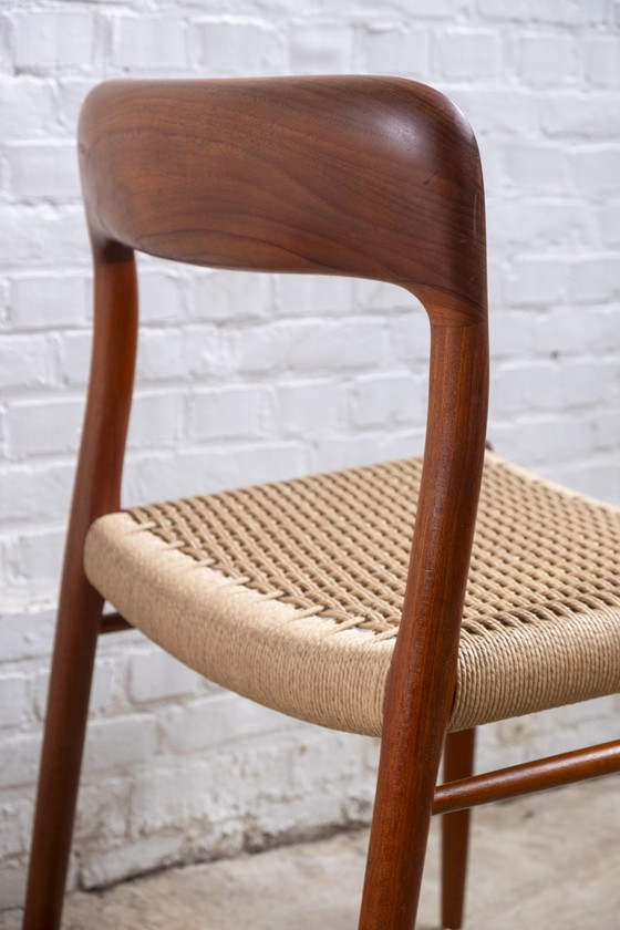 Image 1 of 1x Niels O. Møller Chair Model 75 in Teak