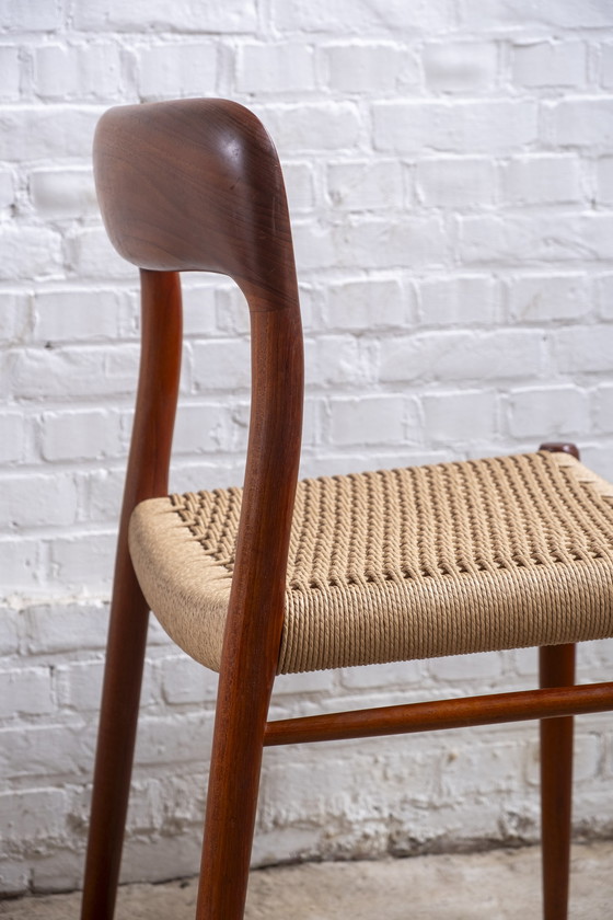 Image 1 of 1x Niels O. Møller Chair Model 75 in Teak