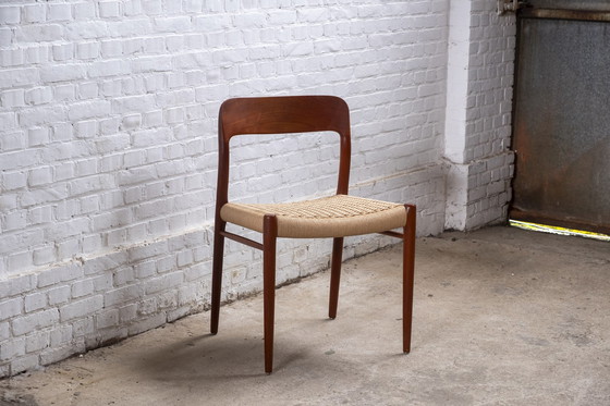 Image 1 of 1x Niels O. Møller Chair Model 75 in Teak