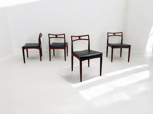 4x Chaises modèle 94 par Johannes Andersen pour Christian Linneberg