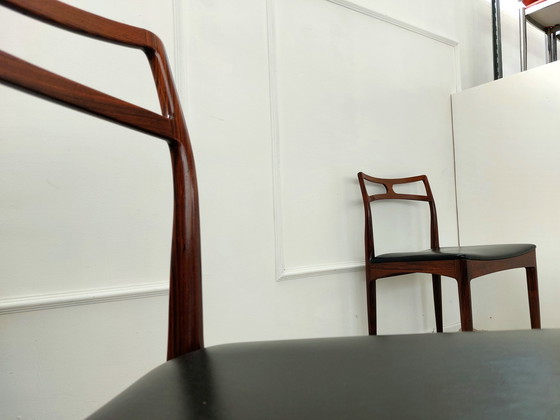 Image 1 of 4x Chairs model 94 by Johannes Andersen for Christian Linneberg