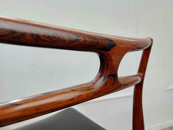 Image 1 of 4x Chairs model 94 by Johannes Andersen for Christian Linneberg