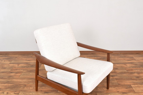 Image 1 of Mid-Century Danish Teak Armchair Fd-164 By Arne Vodder For France & Son, 1960S.