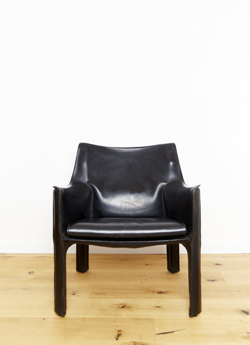 Mario Bellini Cab 414 Armchair For Cassina