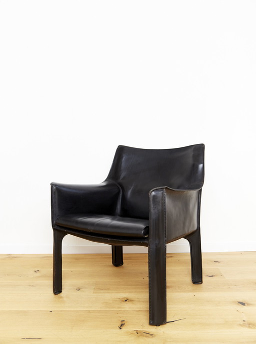 Mario Bellini Cab 414 Armchair For Cassina