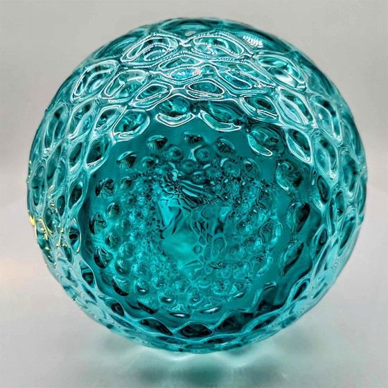 Image 1 of 1960S  Vase In Hand Blown Murano Glass. Made In Italy.