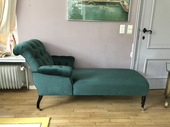 Image 1 of Art-deco chaise longue