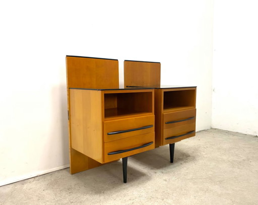 2 Chevets Mojmir Požar, Vintage Czech 1960S