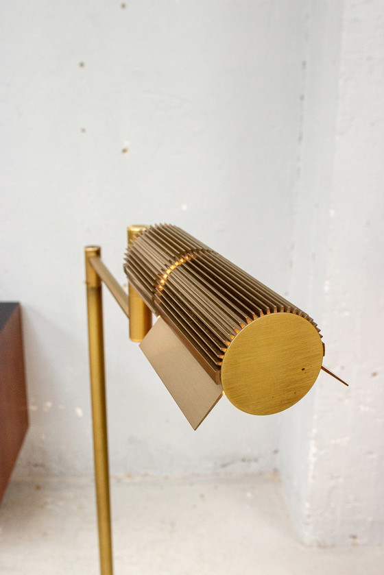 Image 1 of Swisslamps Haloprofil Frauenknecht Lampadaire Vintage en laiton