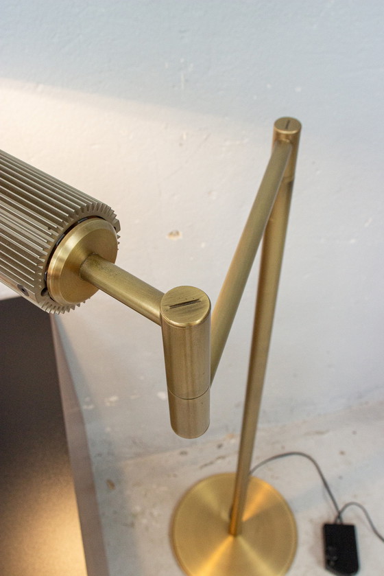 Image 1 of Swisslamps Haloprofil Frauenknecht Lampada da terra vintage Ottone