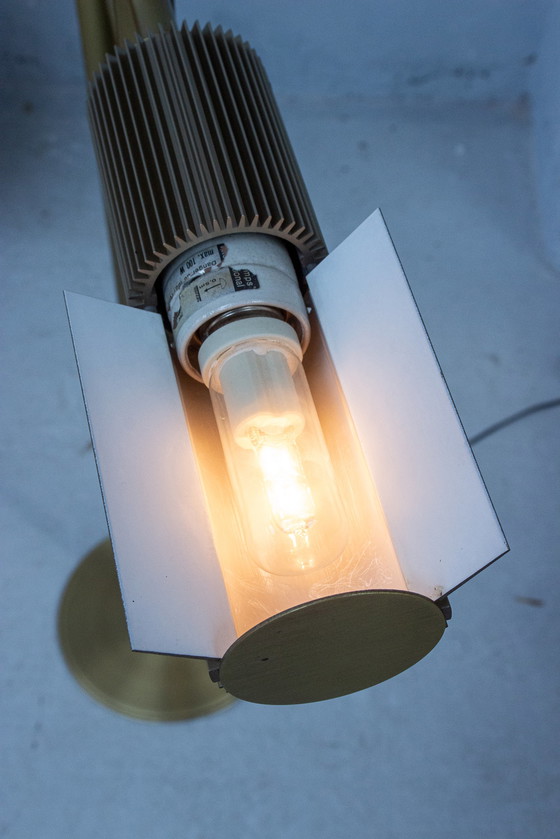 Image 1 of Swisslamps Haloprofil Frauenknecht Lampada da terra vintage Ottone