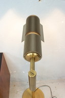 Swisslamps Haloprofil Frauenknecht vintage floor lamp brass