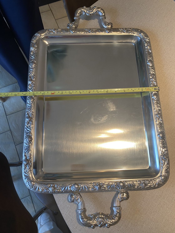 Image 1 of Bruckmann Silver Tray