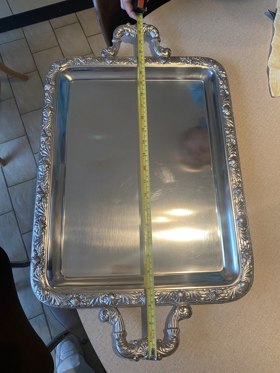 Image 1 of Bruckmann Silver Tray