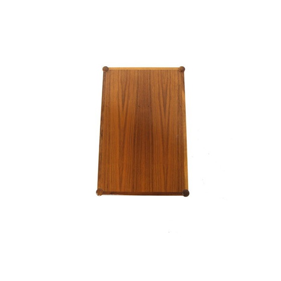 Image 1 of Scandinavian vintage walnut side table, Sweden 1960