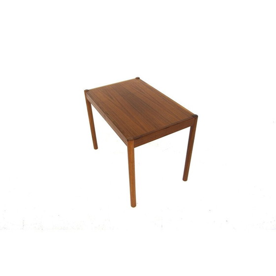 Image 1 of Scandinavian vintage walnut side table, Sweden 1960
