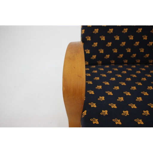 Vintage wooden armchair by Frantisek Jirak for Tatra Pravenec, Czechoslovakia 1970