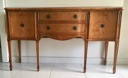 Buffet Bas Anglais Signé Jaycee Furniture Années 50