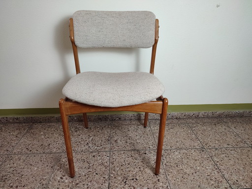 4x Mobler chairs Eric Buch vintage design model 49