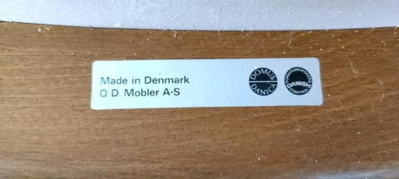 Image 1 of 4 sedie Mobler Eric Buch Vintage Design Modello 49