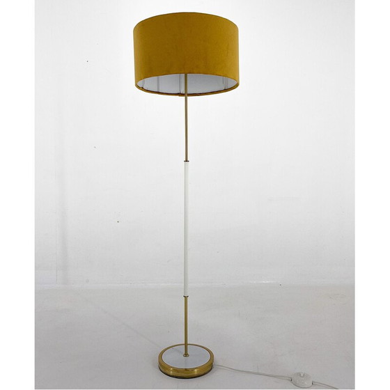 Image 1 of Lampada da terra vintage con paralume, Germania 1970