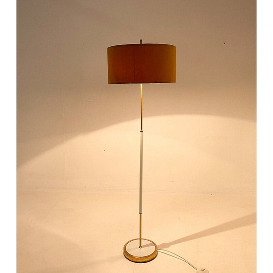 Image 1 of Lampada da terra vintage con paralume, Germania 1970