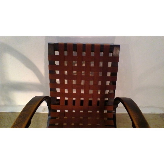 Image 1 of Set of 2 Beechwood Armchairs by Jan Vaněk - 1930s