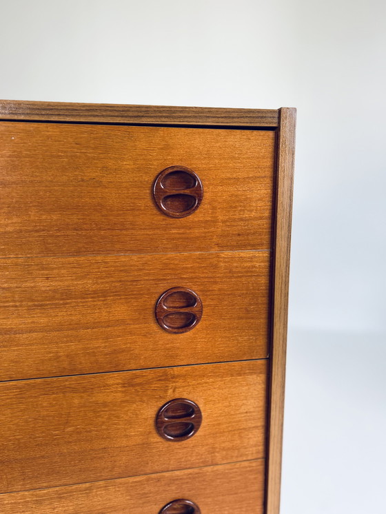 Image 1 of Teak chest of drawers