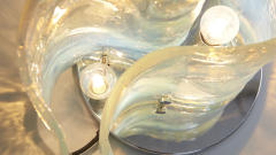 Image 1 of Lampe à poser opalescente - CARLO NASON