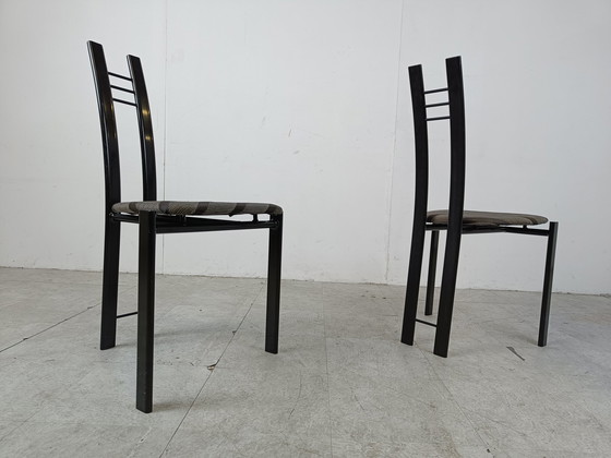 Image 1 of 4x Post modern dining chairs