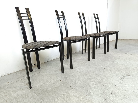 Image 1 of 4x Post modern dining chairs