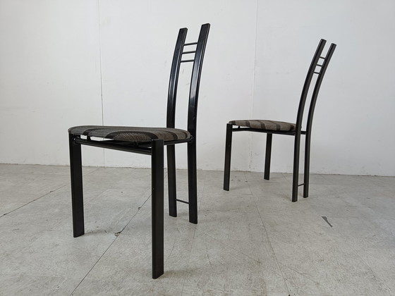 Image 1 of 4x Post modern dining chairs