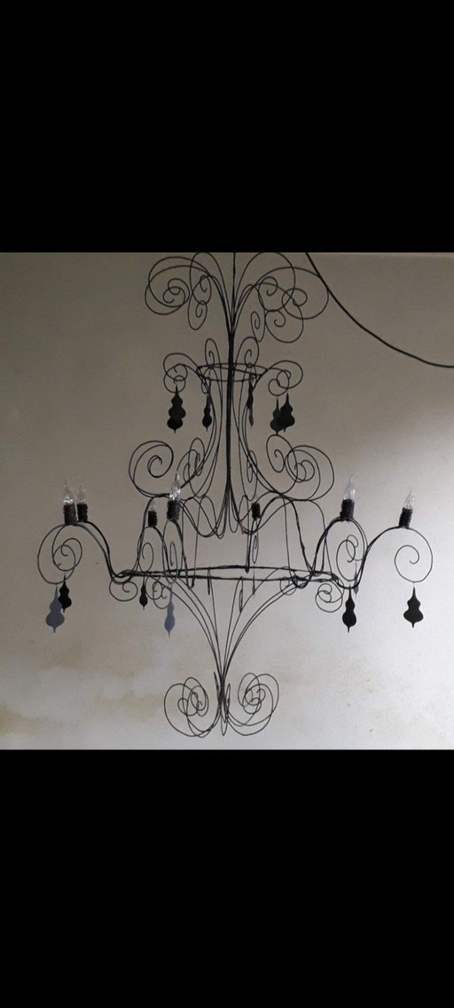 Marko Monumental Iron Chandelier