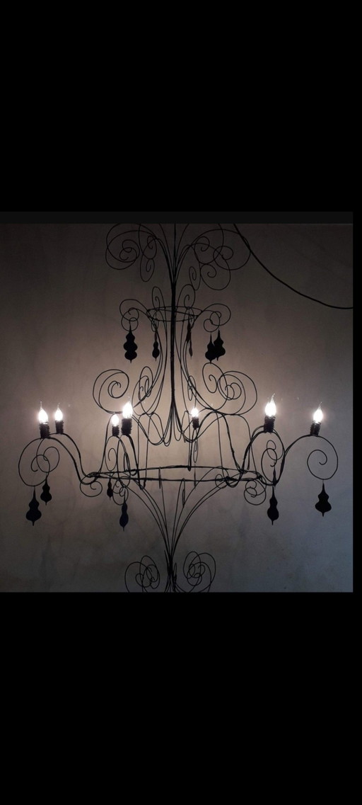 Marko Monumental Iron Chandelier