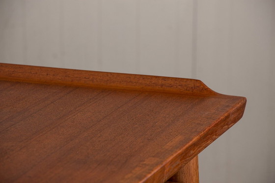 Image 1 of Danish Teak Executive Desk Model 206 By Arne Vodder For Sibast 1960.