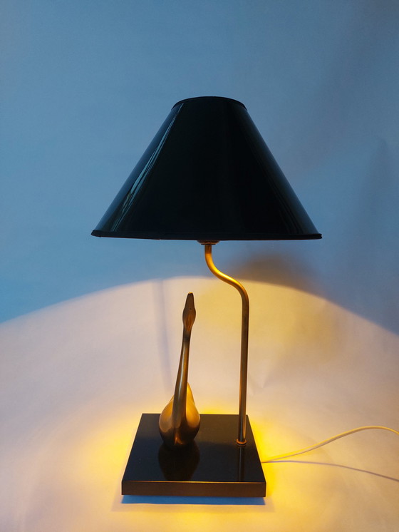 Image 1 of Swan table lamp