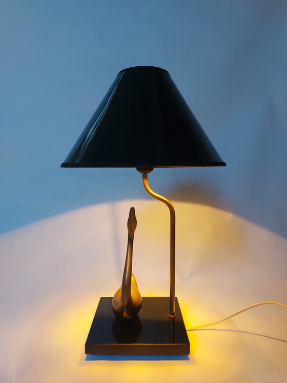 Image 1 of Swan table lamp