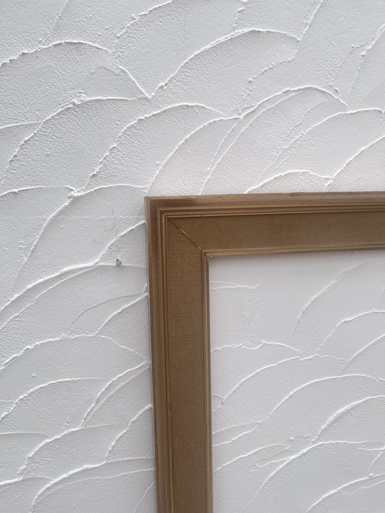 Image 1 of Cornice in legno color oro chiaro