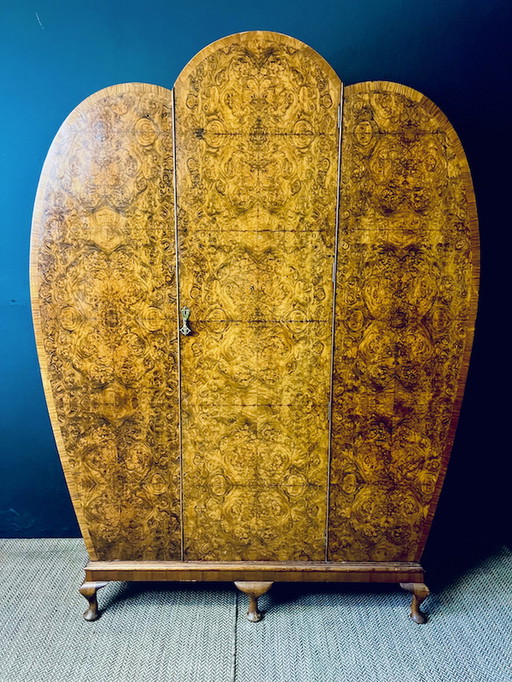 Art deco Cabinet Walnut Wood